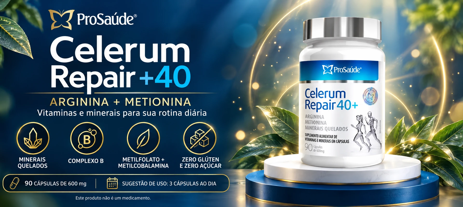 Celerum Repair +40: o que tem na fórmula e para que serve