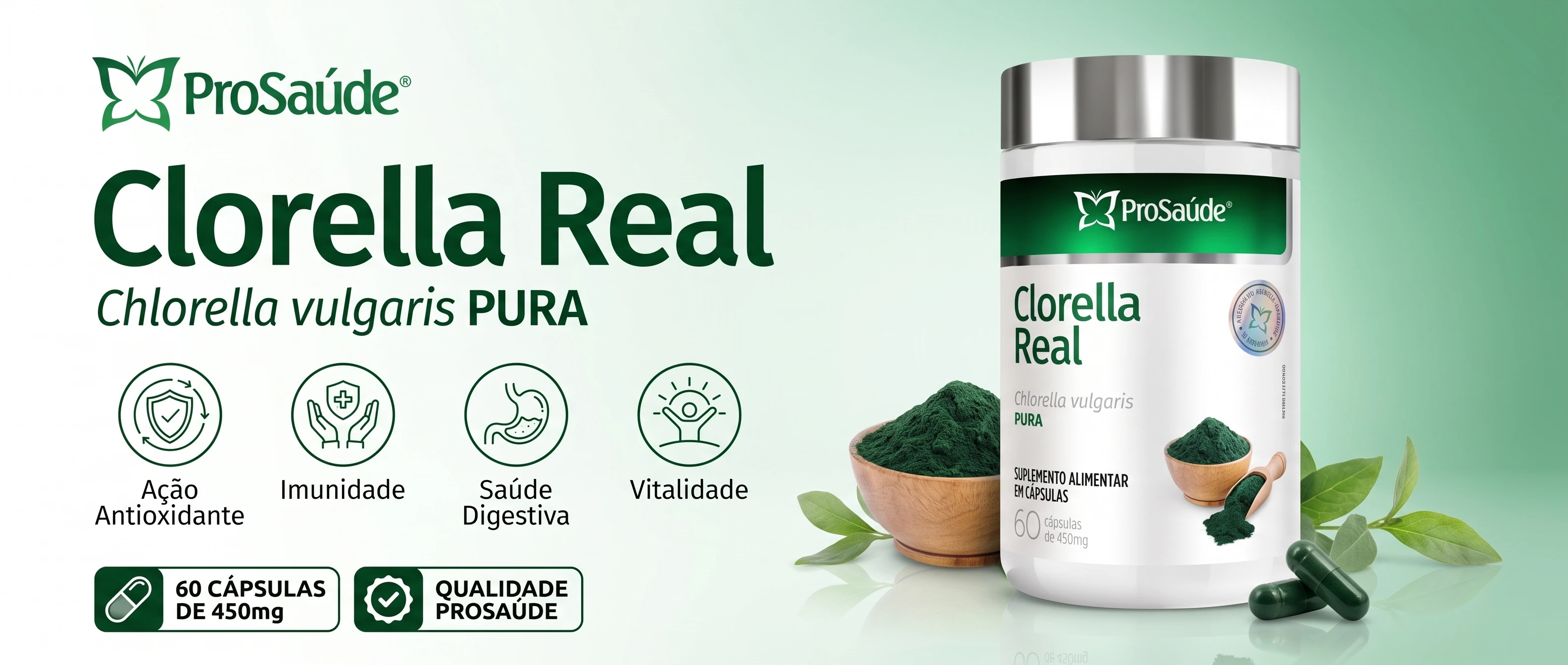 Clorella Real: Desintoxicação Natural do Organismo