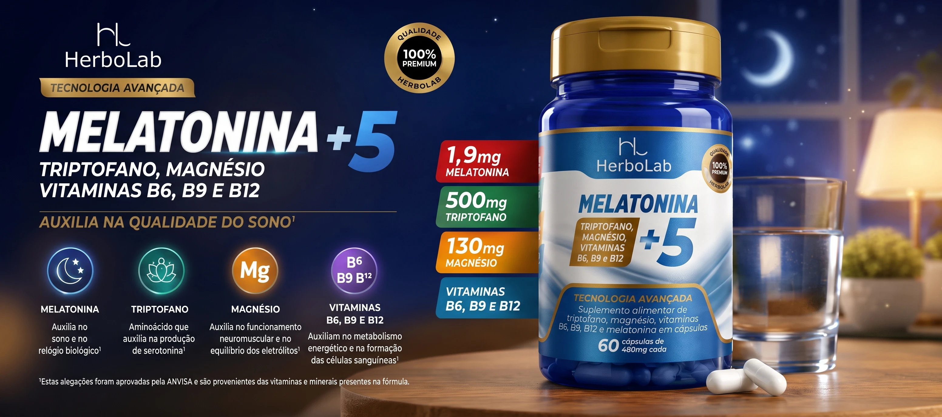 Sono Regulado, Energia Renovada: o Papel da Melatonina e B12