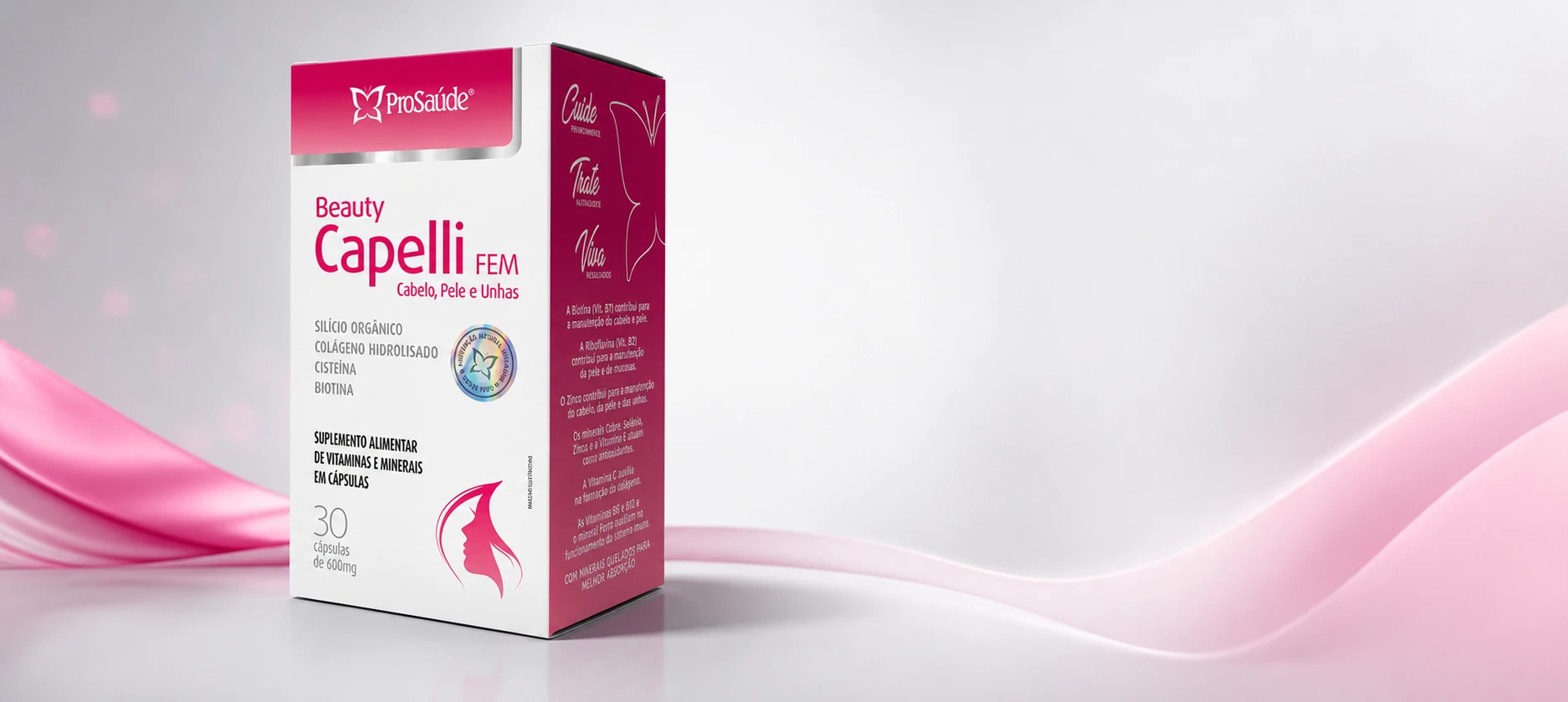 O suplemento completo para pele, cabelos e unhas
