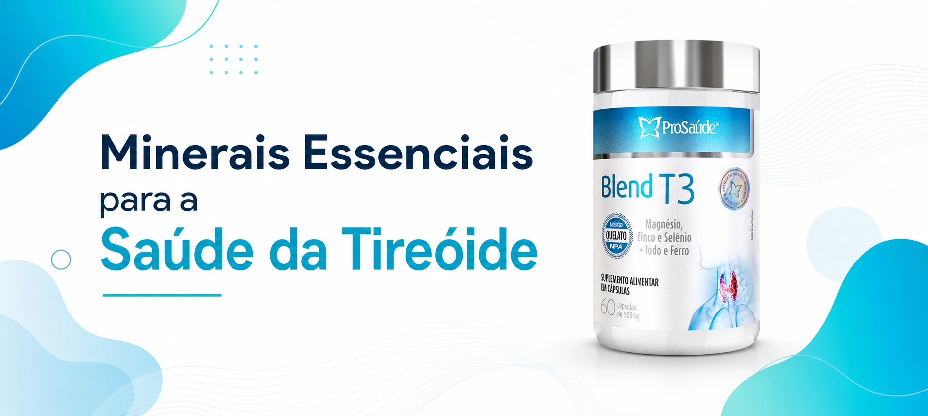 Minerais Essenciais para a Saúde da Tireóide: Ferro, Iodo, Magnésio, Selênio e Zinco