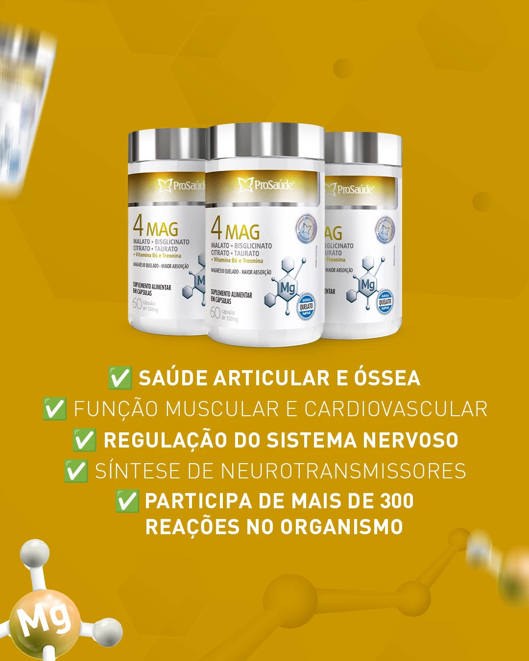 4 Mag - 60 Cápsulas image hover