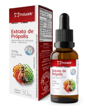 EXTRATO DE PRÓPOLIS VERDE + VERMELHO