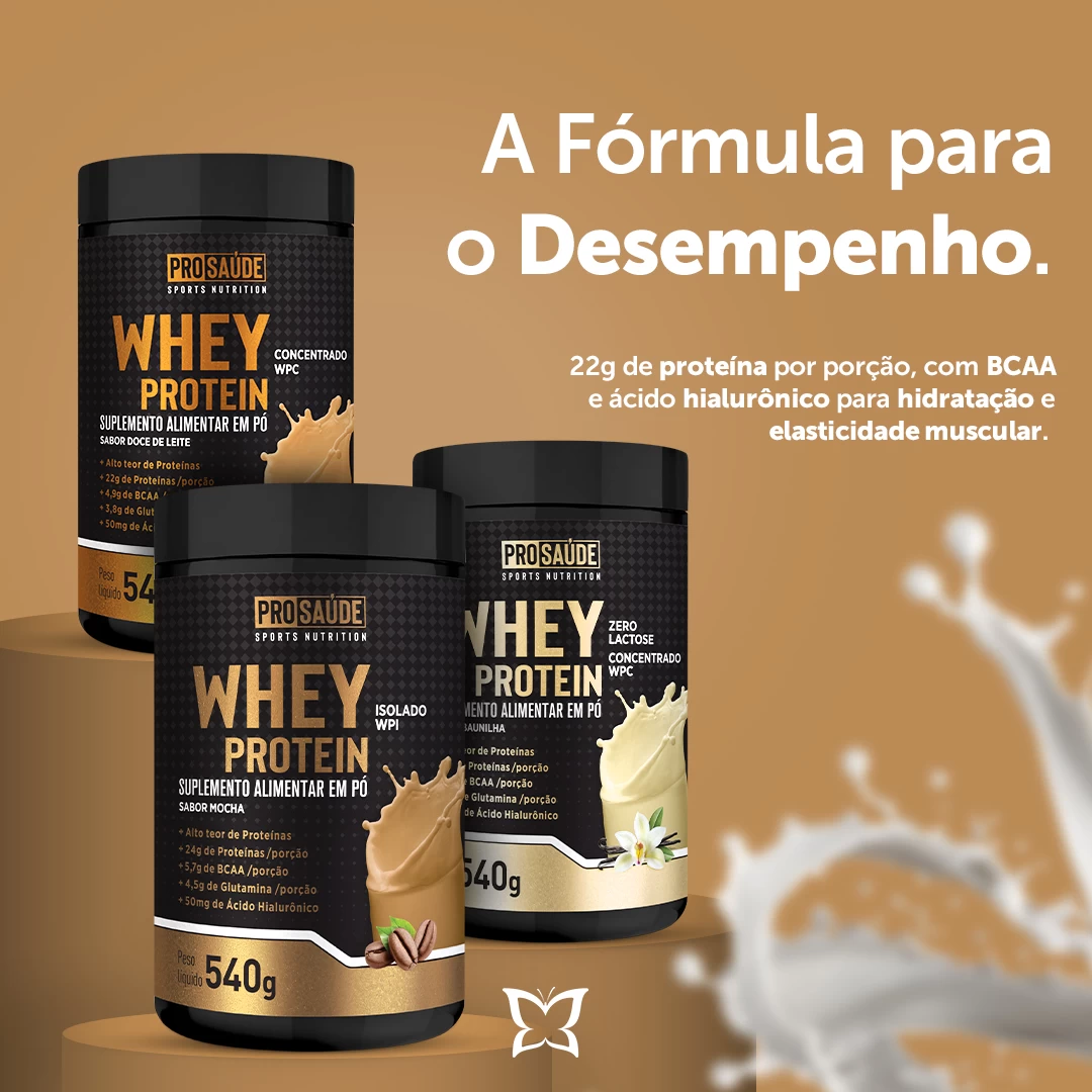 Whey Protein Concentrado (WPC) - Sabor Doce de Leite