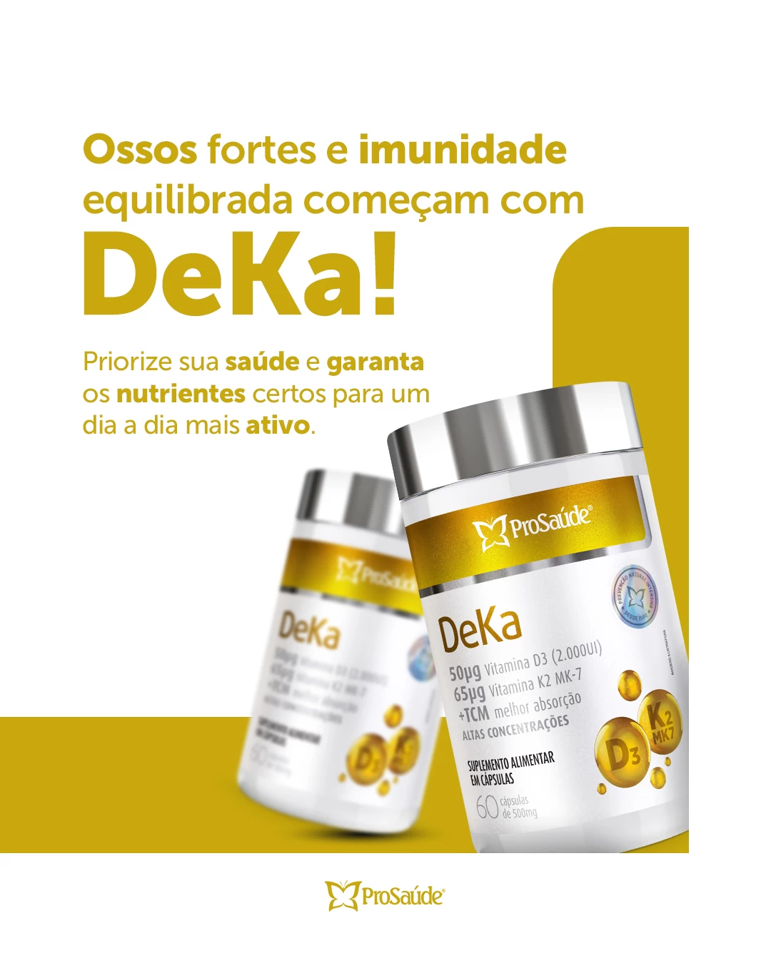 DeKa - Vitamina D3 + K2 + TCM