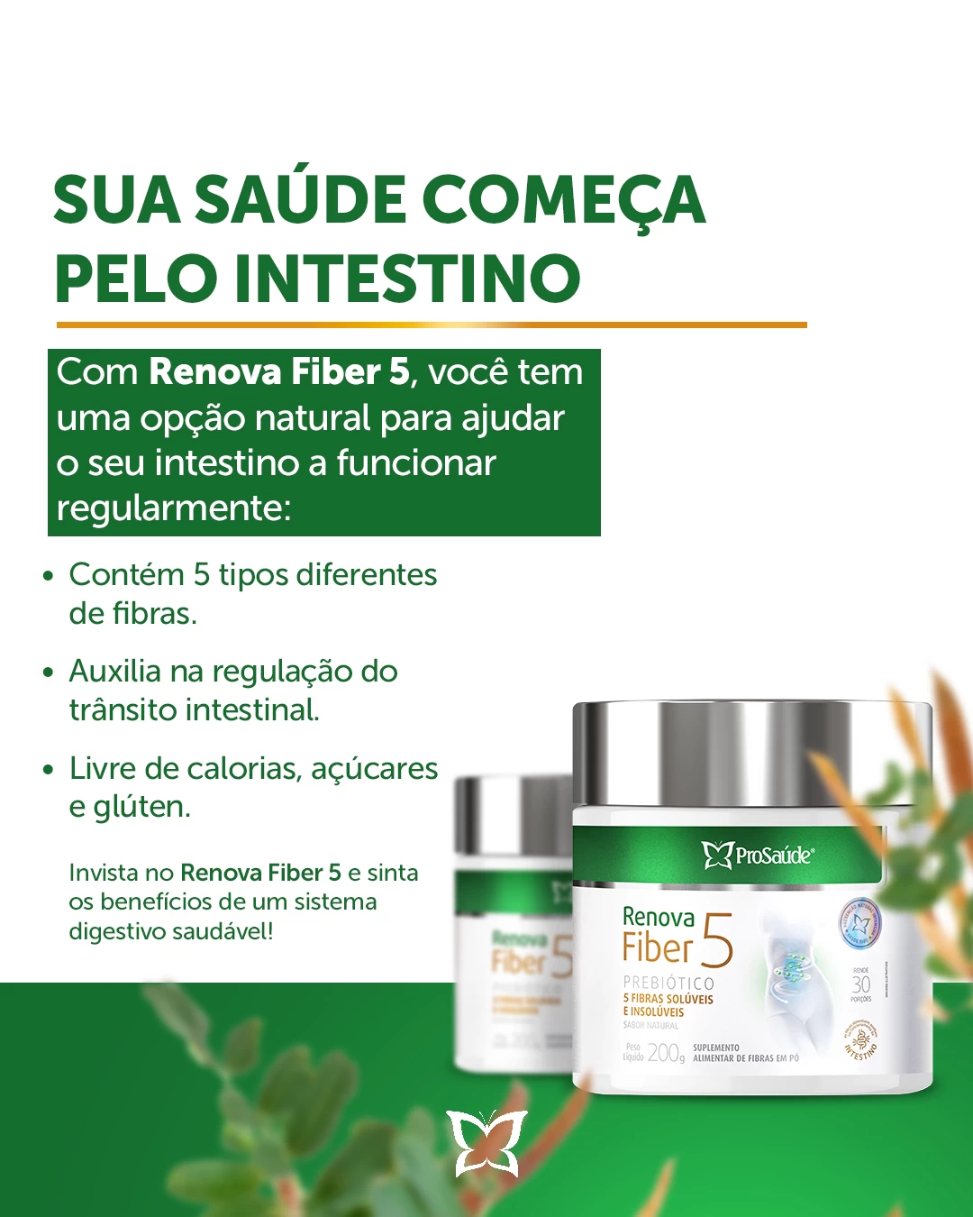 Renova Fiber 5 - Multifibras Prebióticas image hover