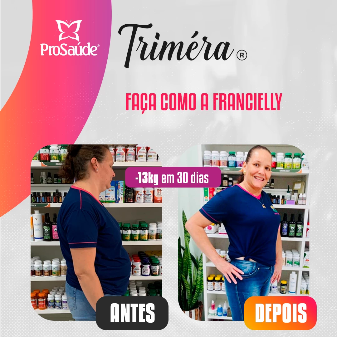 Triméra + Manual potencializador do emagrecimento + Cardápio