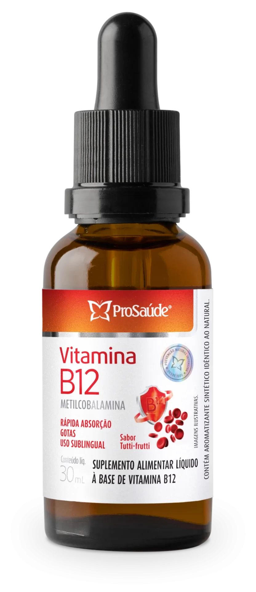 Vitamina B12 (metilcobalamina) em gotas  image hover