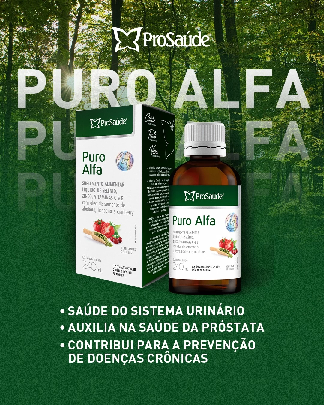Puro Alfa + PotenzaMan - Saúde Masculina